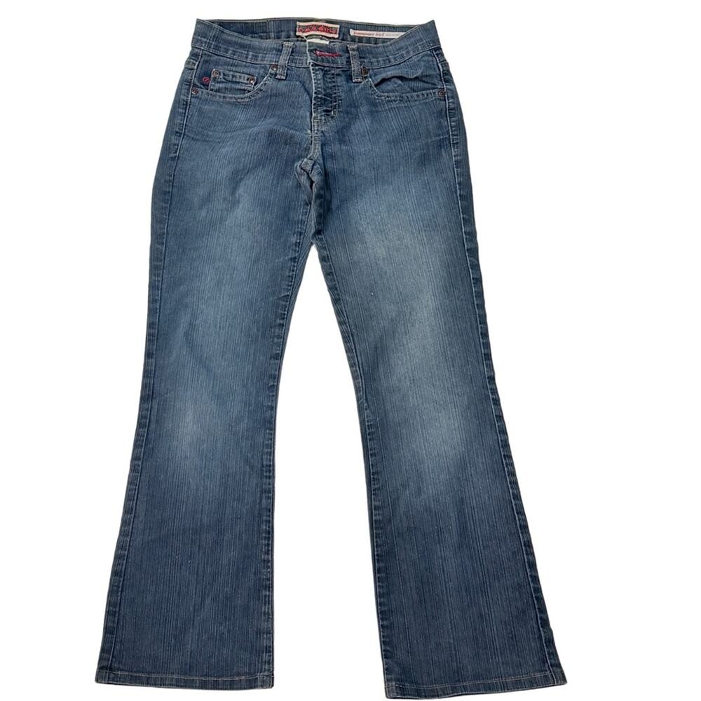Vintage Z. Cavaricci low rise wide leg Flared jeans 90s denim 24W size 5 Indie